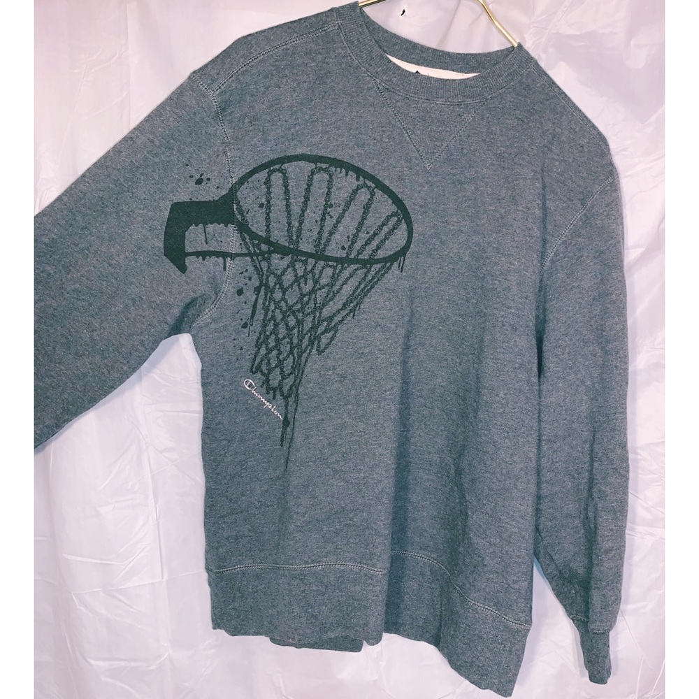 Vintage Champion Basketball Hoop Crewneck Unisex